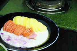 欧美田园早餐图片